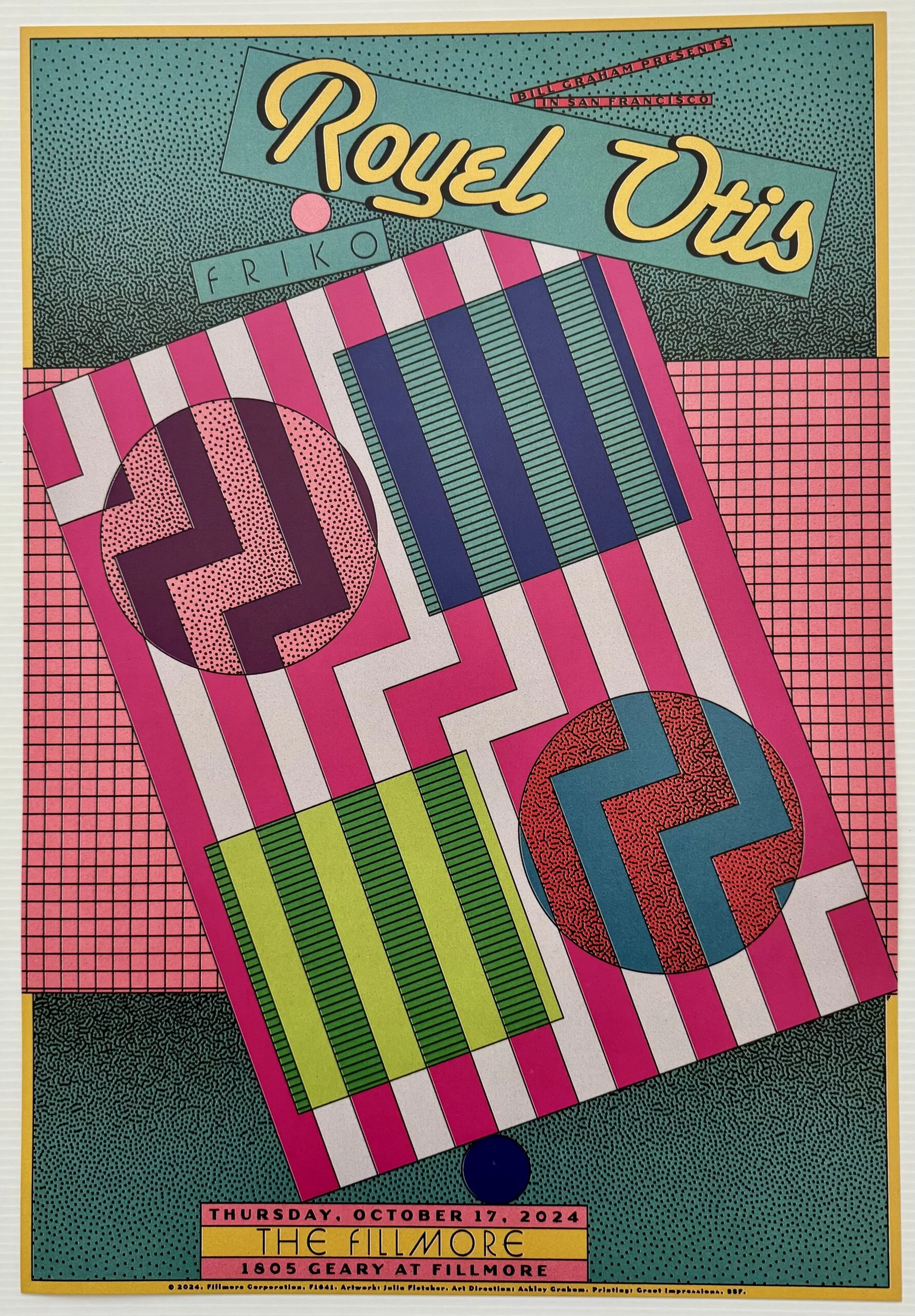 Royel Otis tour poster — 2026